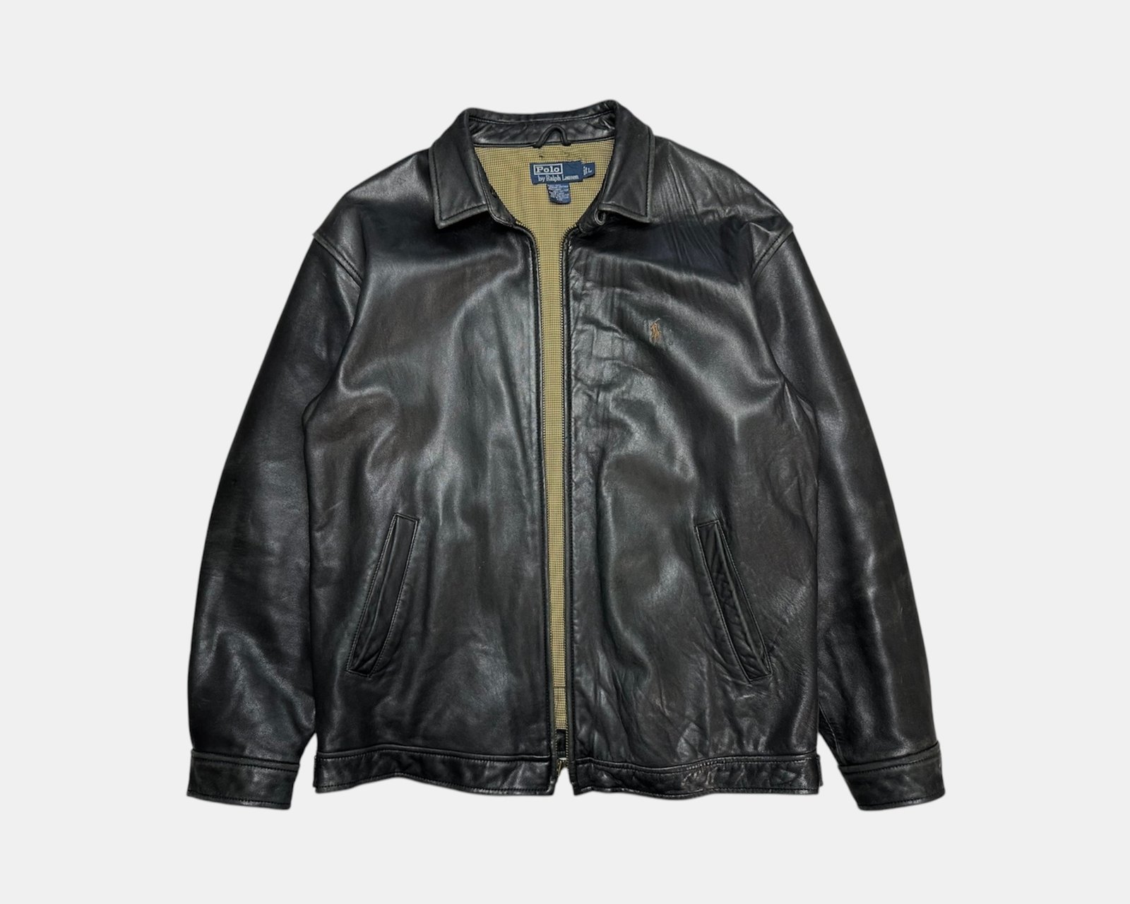 RL Leather Harrington (M/L) – Noordhoek Vintage